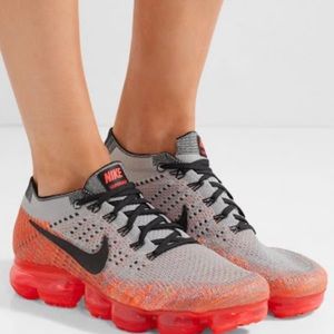 Nike Women’s Vapor Max Flyknit Orange Red 6.5 🍊👟